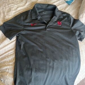 Oklahoma University Space Grey Dri Fit Collared shirt